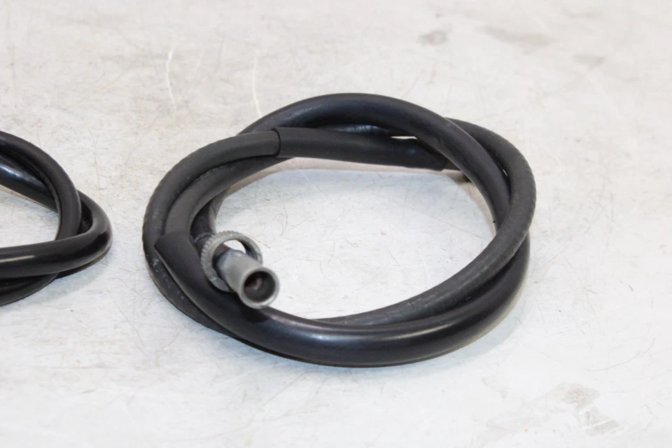 Yamaha XJ550 SECA 1980 OEM VELOCÍMETRO CABLE SPEEDO LINE PAR Foto 3 de 4