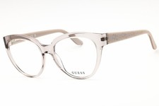 Guess GU50232 020 Shiny Grey/Grey Pearl 54mm Eyeglasses New Authentic