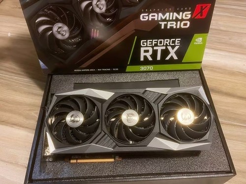 MSI GeForce RTX 3070 GAMING X TRIO 8GB GDDR6 Graphics Card SHIPS TODAY 🚚