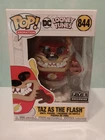 Funko Pop! Looney Tunes Taz as The Flash #844 FYE Exclusive W/Protector