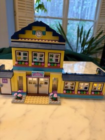 Lego Friends, 41005, High School, added 3184 and 41008, swimming pool