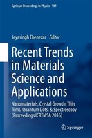 Recent Trends In Materials Science And Applications Jeyasingh Ebenezar