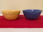 Vintage Homer Laughlin Harlequin Mauve Blue & Yellow 36s Bowls