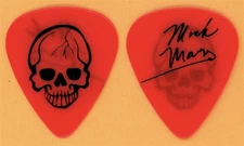 Motley Crue Mick Mars Black on Red Guitar Pick - 1991 Decade of Decadence Tour