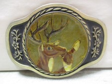 Midland Deer Belt Buckle