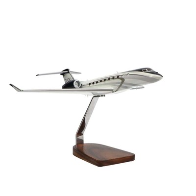 NEW Gulfstream G700 Clear Canopy Large Mahogany Model