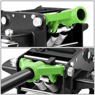 3in-20in 6000lbs Lightweight Hydraulic Green Garage Jack (3 Ton