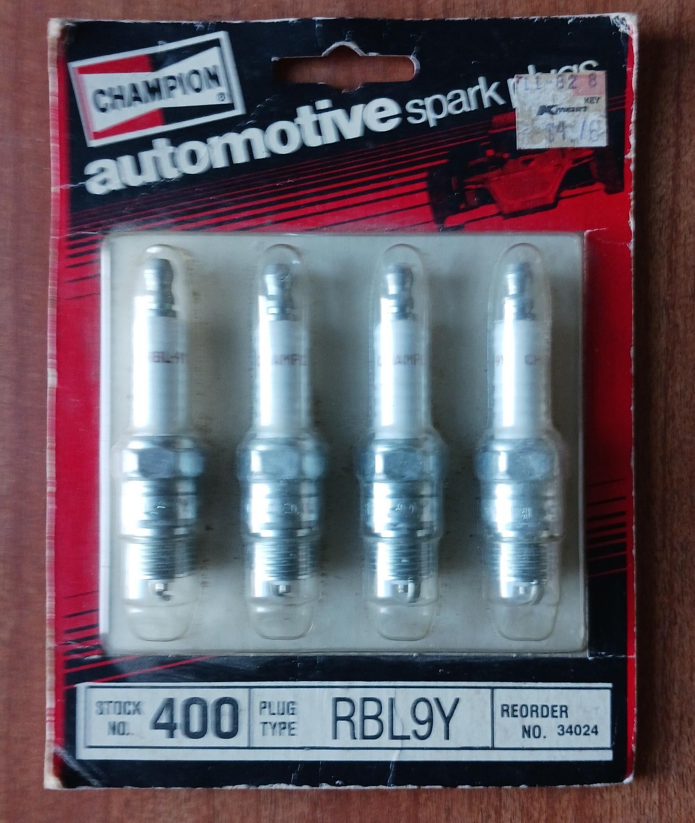 Set of 4 AC Champion RBL9Y Spark Plugs New/Old Stock