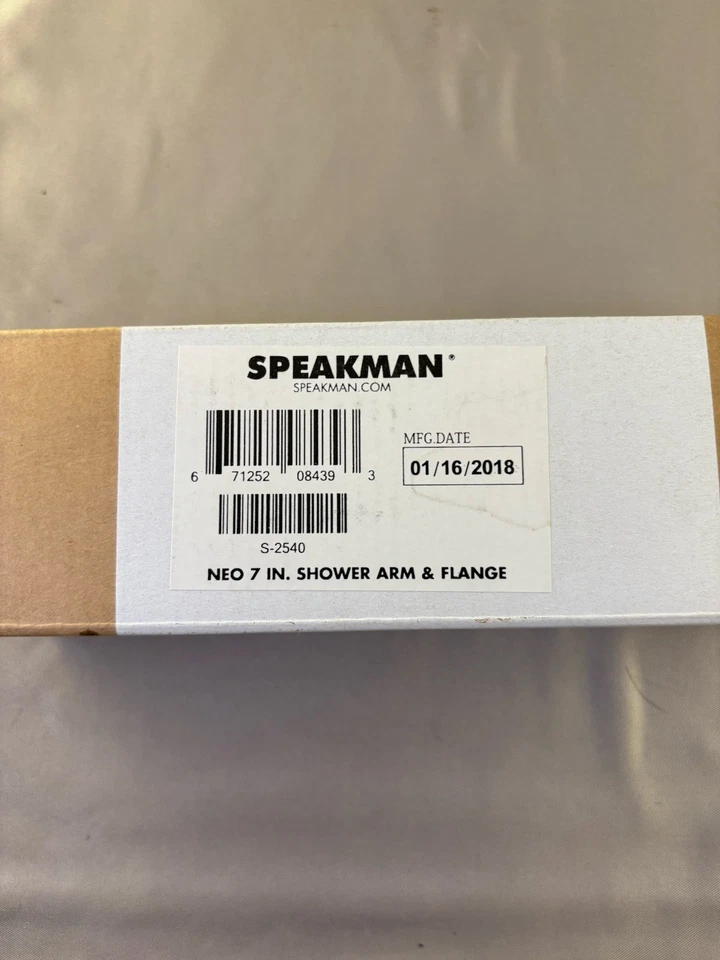 Brazo de ducha y brida Speakman S-2540 Neo 7" acabado cromado Foto 2 de 4
