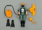 1986 G.I. Joe Wet Suit SEALS v1 Action Figure w/ Complete set of Accessories