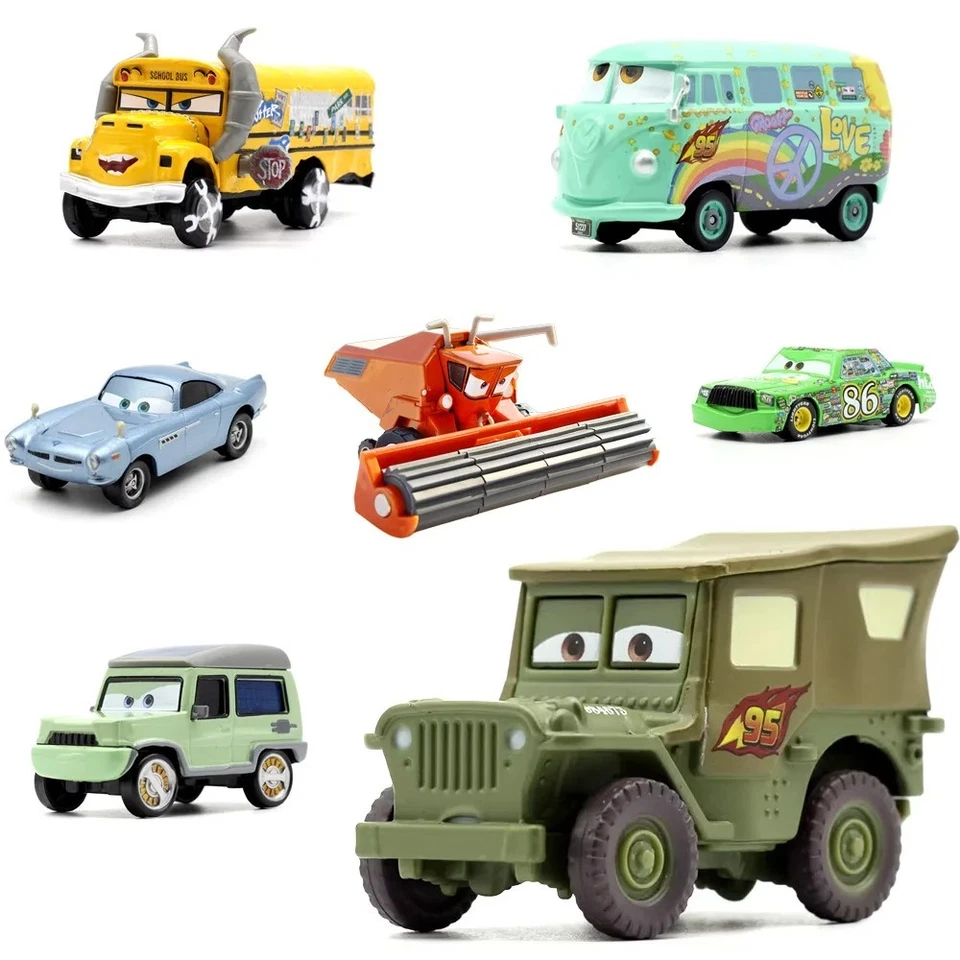 Disney Pixar Cars 3 Collection 1:55 Diecast Metal Alloy Various Model - Immagine 2 di 4