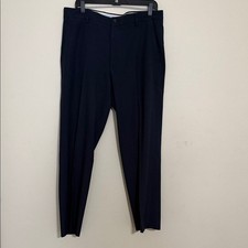 FJ Footjoy Men's perfect golf Pants navy 35X 32 outdoor casual vacation
