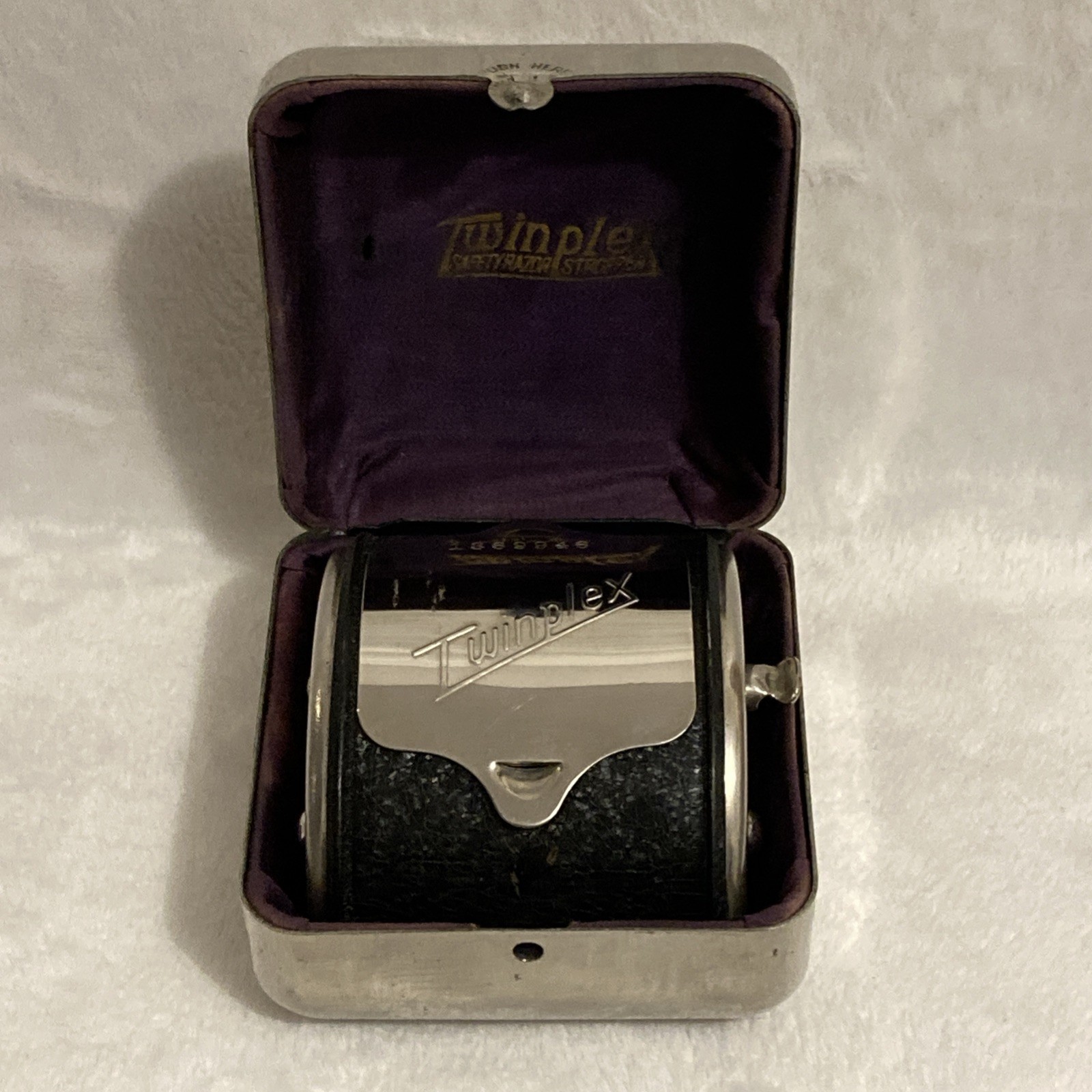 Stropper In Box Razor Blade Sharpener Rare Find
