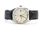 New ListingVintage Rolex Oysterdate 6694 Men's 34mm White Dial Stainless Steel #544
