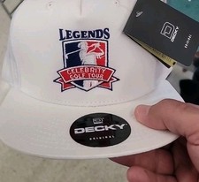 Legends Celebrity Golf Tour Snapback Decky Ha...