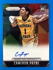 2015-16 Panini Prizm Cameron Payne Rookie Signatures On Card Auto Murray State