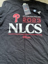 Phillies T-shirt black women s Size small nLCS2023 Philadelphia