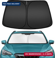 Windshield Sun Shade for Subaru Crosstrek 2024-2027  Custom Fit, Foldable Front