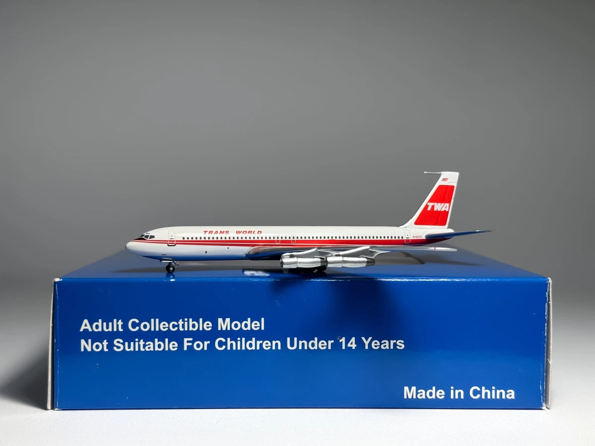 AeroClassics 1:400 Contemporary Diecast Boeing 707 Aircraft Family