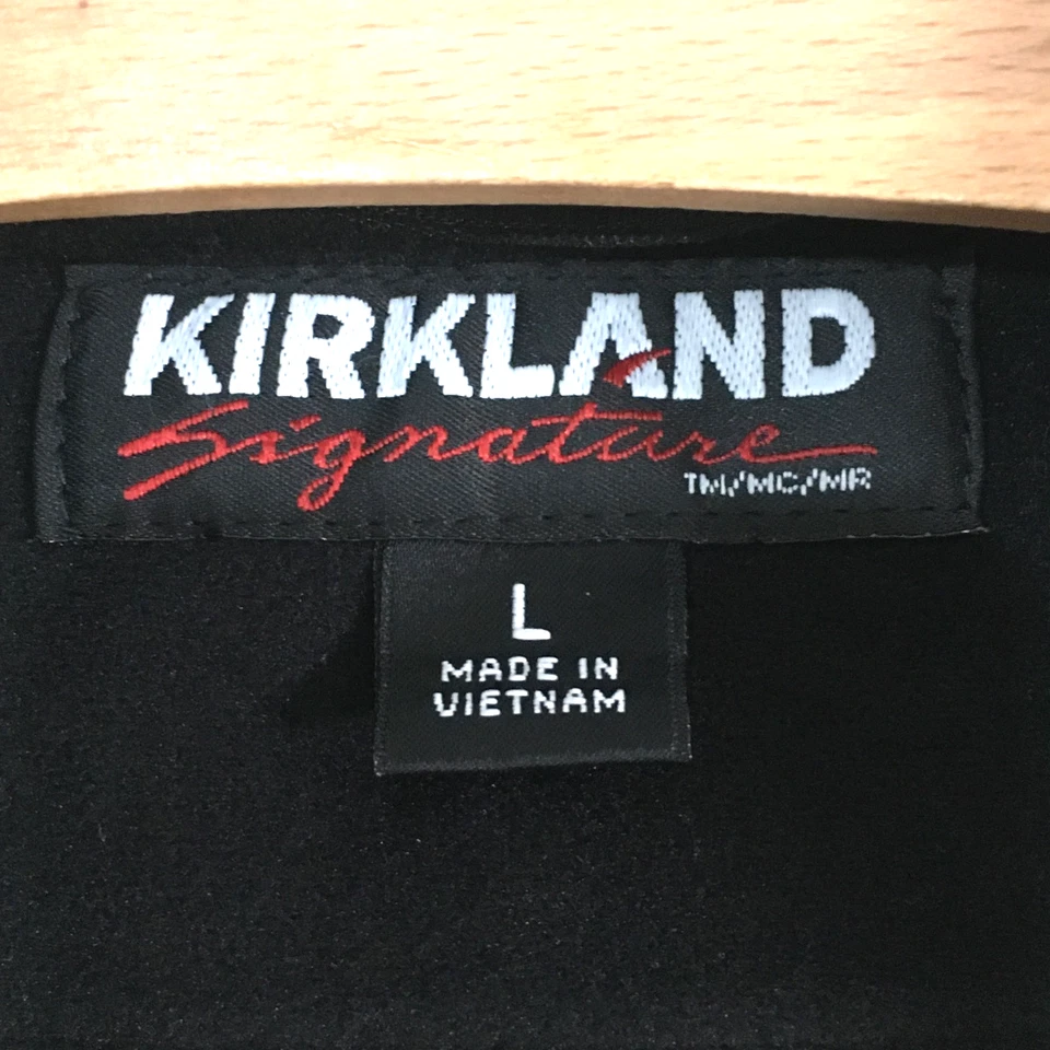 Pre-owned VGC Kirkland Signature Men's Fleece Lined Softshell GREY Size L - Image 2 of 4