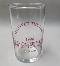 1994 Capitol Brewery Middleton, WI Beer Glass 1 of 400