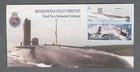 MayfairStamps British Indian Ocean Territory FDC 2001 Block Navy Submarine Cente