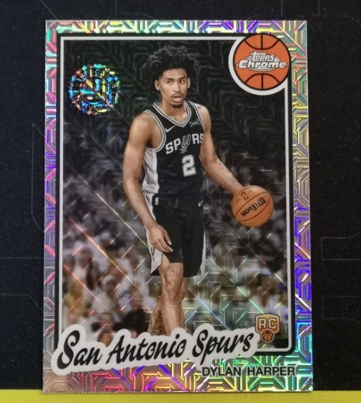 Dylan Harper 2025-26 Topps Flagship Chrome RC Mojo #TC-DH