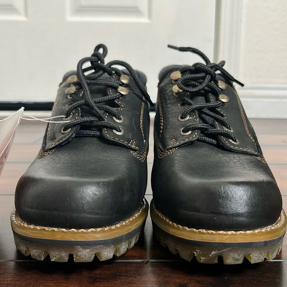 Zapatos de trabajo industriales de cuero Dickies botas con cordones punta de acero para mujer talla 10 nuevos con etiquetas Foto 3 de 4