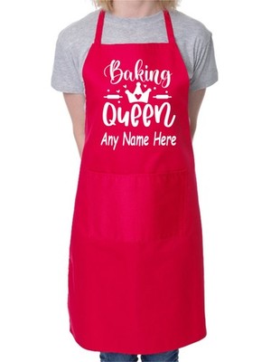  Personalisierte Schürze Backkönigin Dein Name Hier Backen Kochschürze