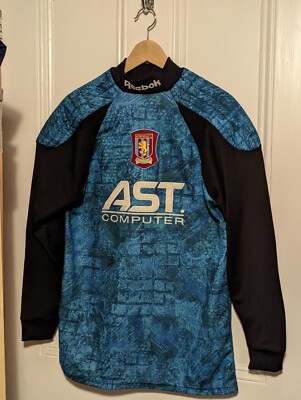 Vintage Genuine Aston Villa Goalkeeper Shirt 1995/96 Reebok
