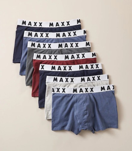 Mens MAXX Trunks 7 Pack XL Cotton