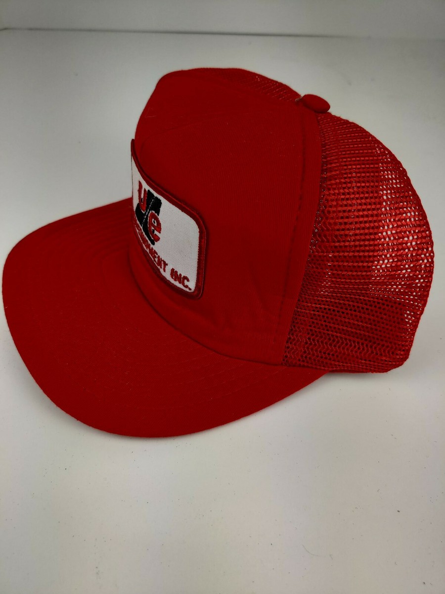 Vintage Union Equipment Patch Snapback Mesh Trucker Hat Cap NOS