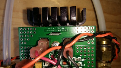 7215-PWB-005 Rev B con módulo para controlador de presión digital Ruska 7215 XI - Imagen 6 de 8