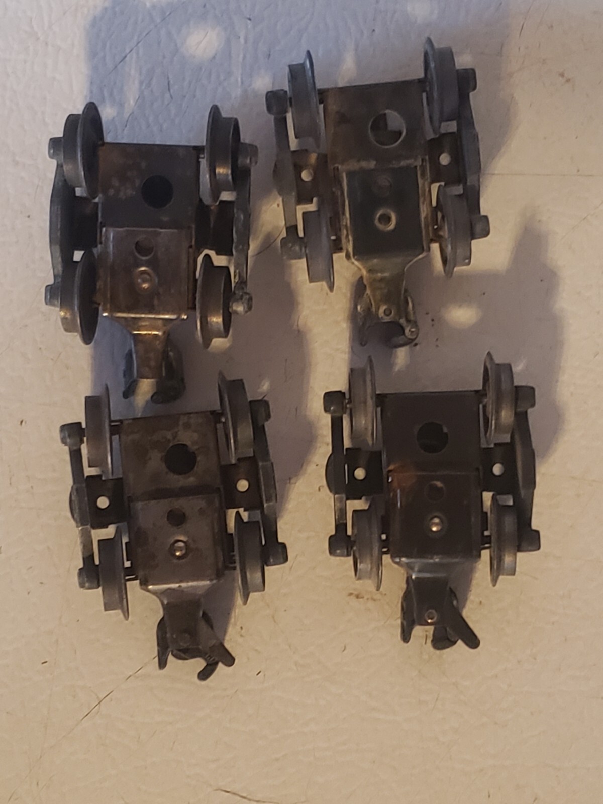 4) Lionel Train Trucks/Wheels With Couplers Lot AZ eBay