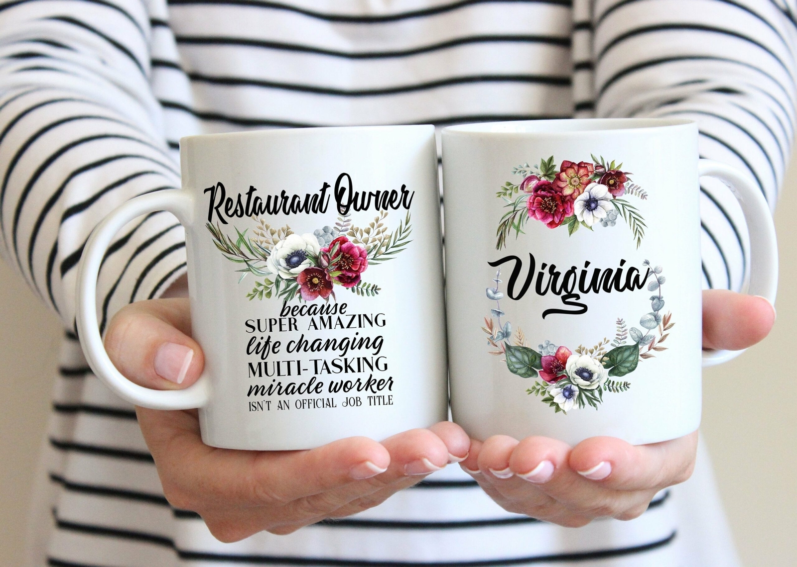 Personalized Restaurant Owner Gift For Women L Retirement Thank You Appreciation