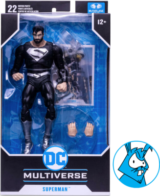 Superman Black Suit - Rebirth - 7inch DC Multiverse McFarlane