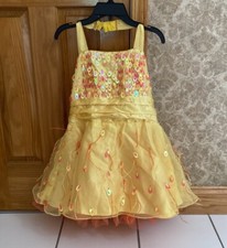 Weissman  Teenage Dream  Yellow/Pink/Orange Dance Costume- Size XLC