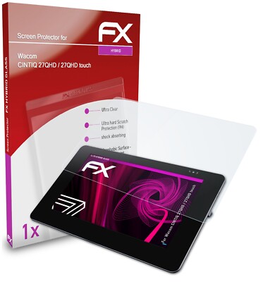 atFoliX Panzerfolie für Wacom CINTIQ 27QHD / 27QHD touch 9H Schutzpanzer