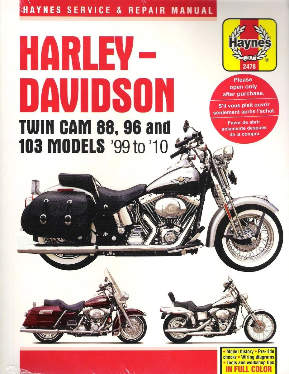 Harley-Davidson 1999 Repair Motorcycle Manuals and Literature for