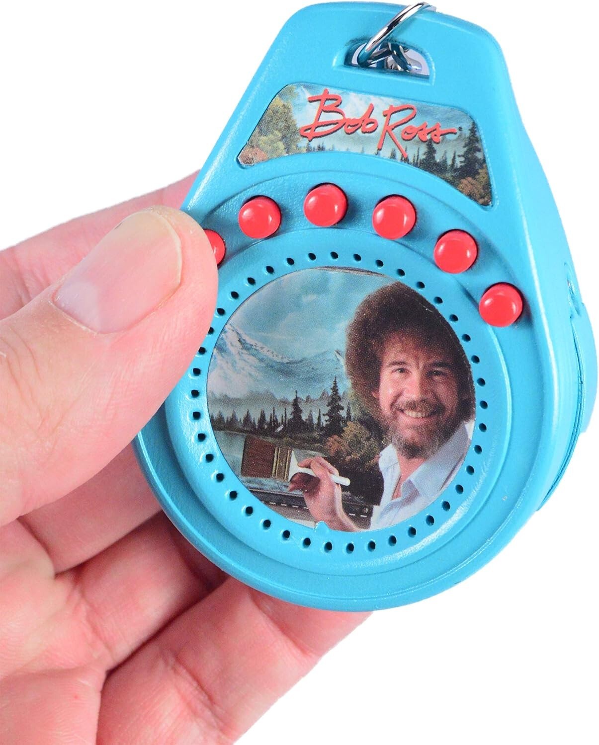 Worlds Coolest Bob Ross Talking Keychain