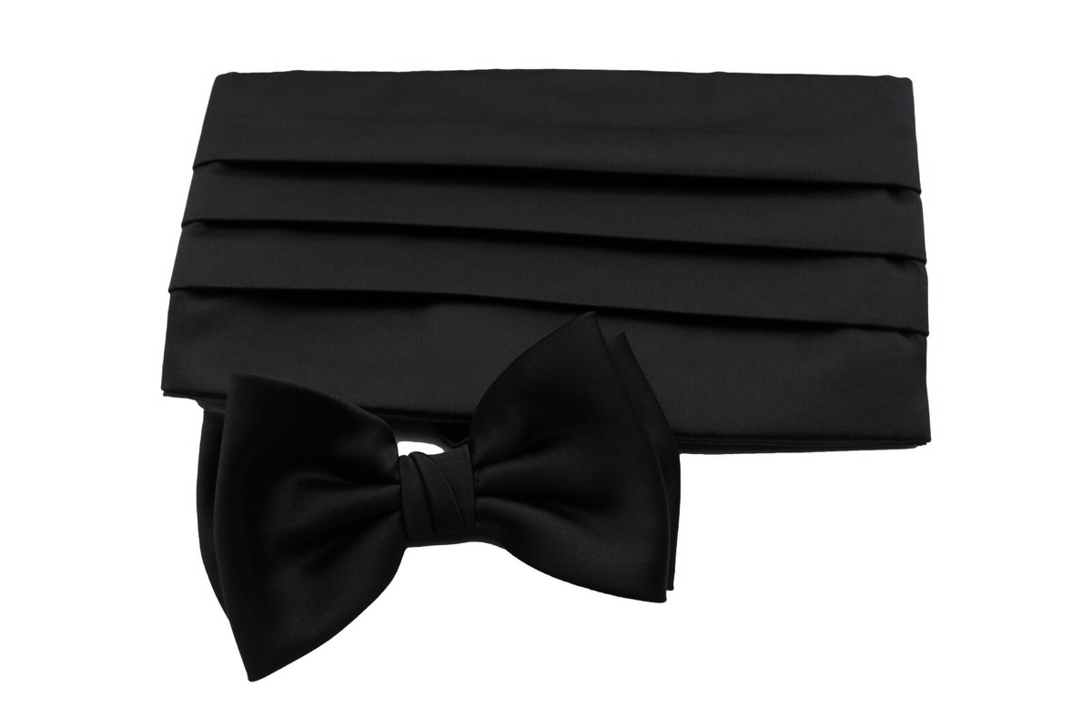 Marco Valentino Tuxedo Cummerbund and Bow Tie Set | eBay display picture 2