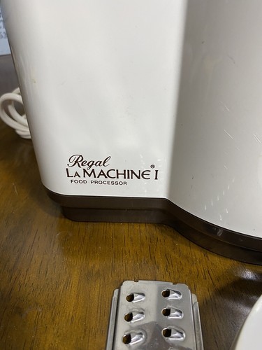 Vintage Regal La Machine I 1 Food Processor Vintage Model V 813  - Picture 2 of 12