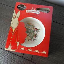 Vintage Royal Doulton Bunnykins 2 Piece Childrens Nursery Set Bowl and Spoon NIB