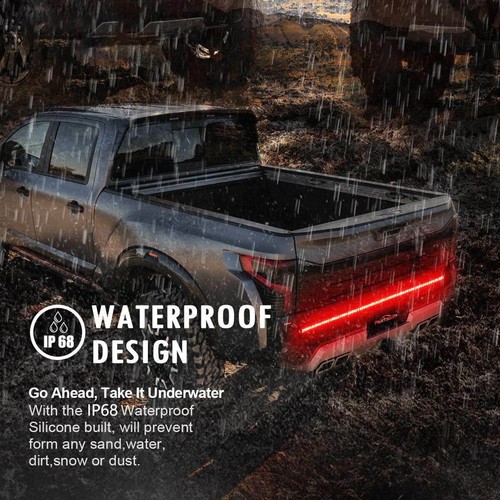 60 Inch DoubleRow Truck Tailgate LED Light Strip for Ford F150 F250 F350 F450 - Picture 6 of 9