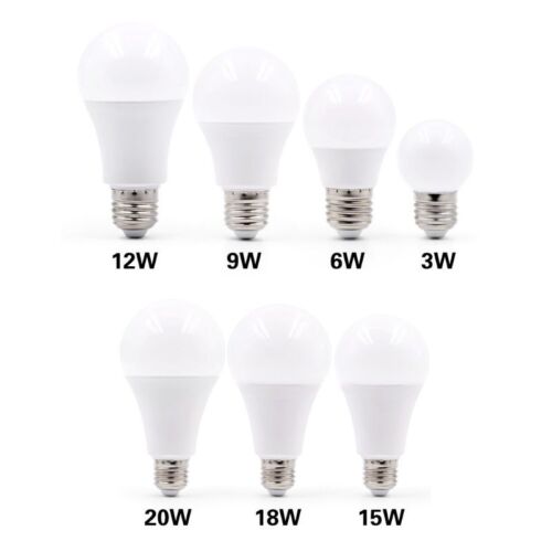 Plastic E27 LED Bulb Lights E27 Lamp Bulb LED Light Bulbs LED Bulb Dimmable