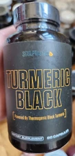 SculptNation Turmeric Black POWERED BY THERMOGENIC Fatigue Fat Burn Muscle Buil