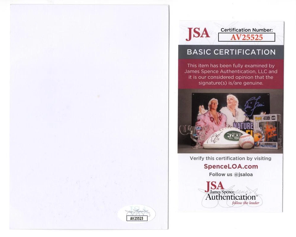 Roger Federer Signed Autograph 4x6 Photo Card - Stud Tennis Champion w/ JSA COA - Image 2 of 2