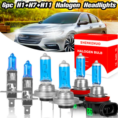 For Ford Ecosport2013-2017 Combo Halogen Headlight High/Low Beam+Fog Light Bulbs