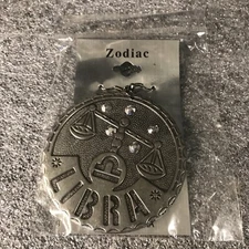 Zodiac Libra Earrings Pierced Fishhooks