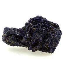 Chessylite ( Azurite ). 59.35 ct. Chessy-les-Mines, Rhône, France. Rare.